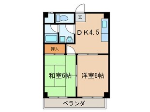 マンションしらかばの物件間取画像